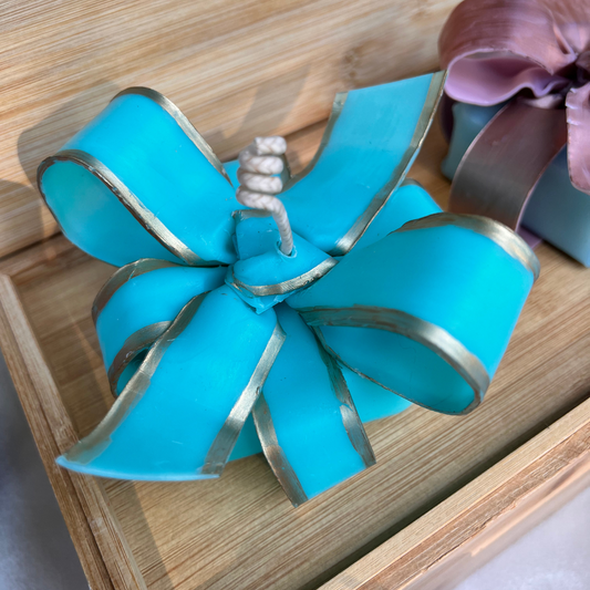 Gift Box Candle-Tiffany Blue
