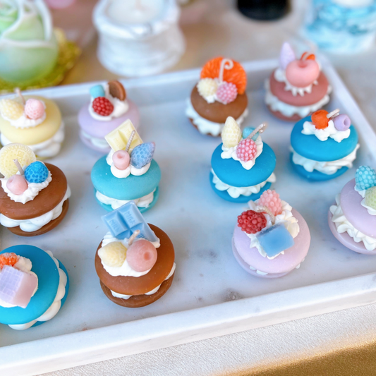 Macaron-3 packs(with Topping)